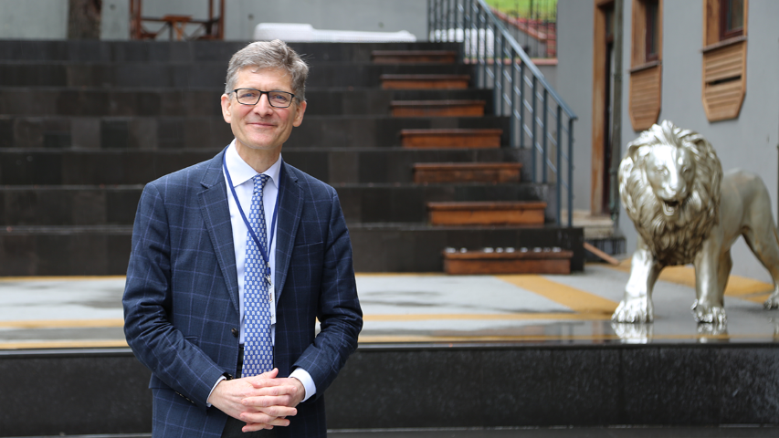 TBS Visit by Professor Nigel Spencer